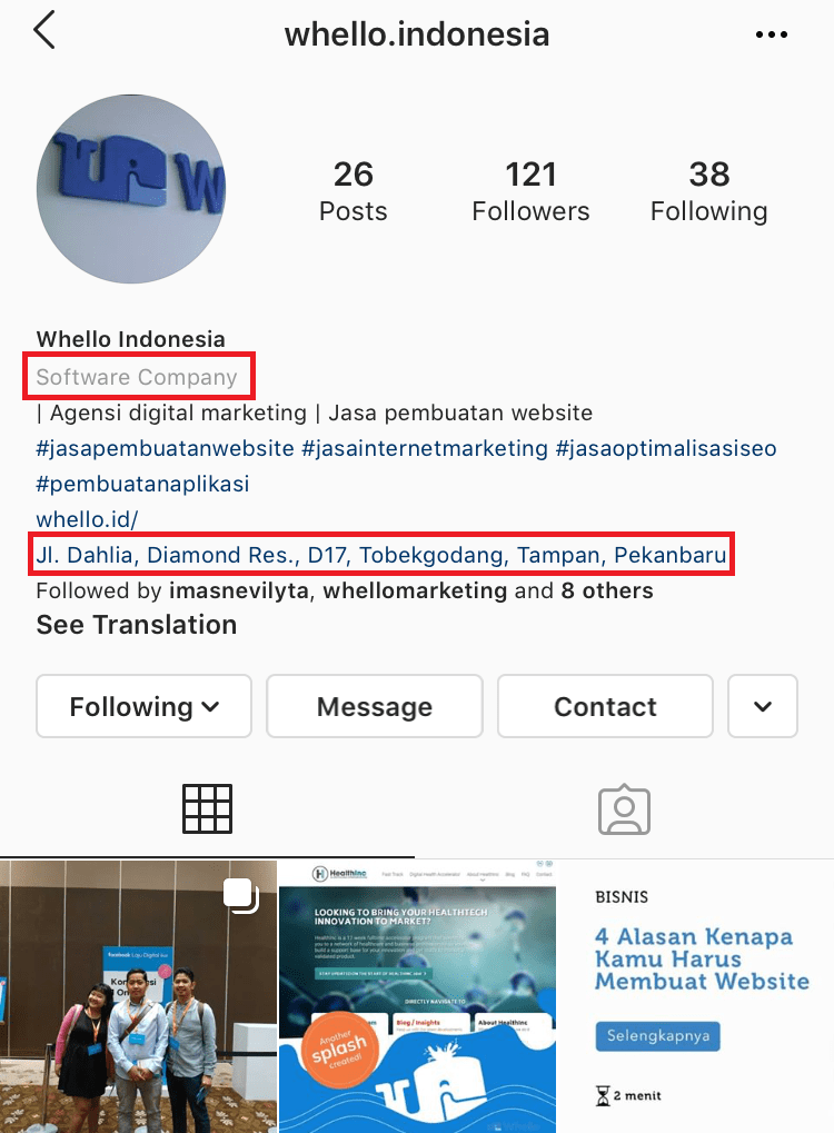 Perbedaan Akun Instagram Biasa Dengan Akun Instagram Bisnis Whello