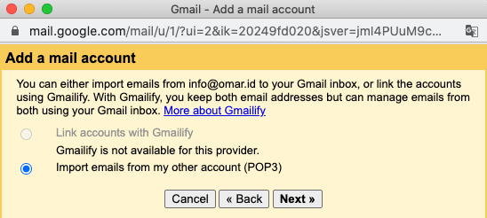 cara menambahkan email lain ke gmail