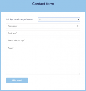 Cara Menggunakan Plugin Contact Form 7 | Whello Indonesia
