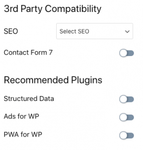 3rd Party Compatibility AMP plugin