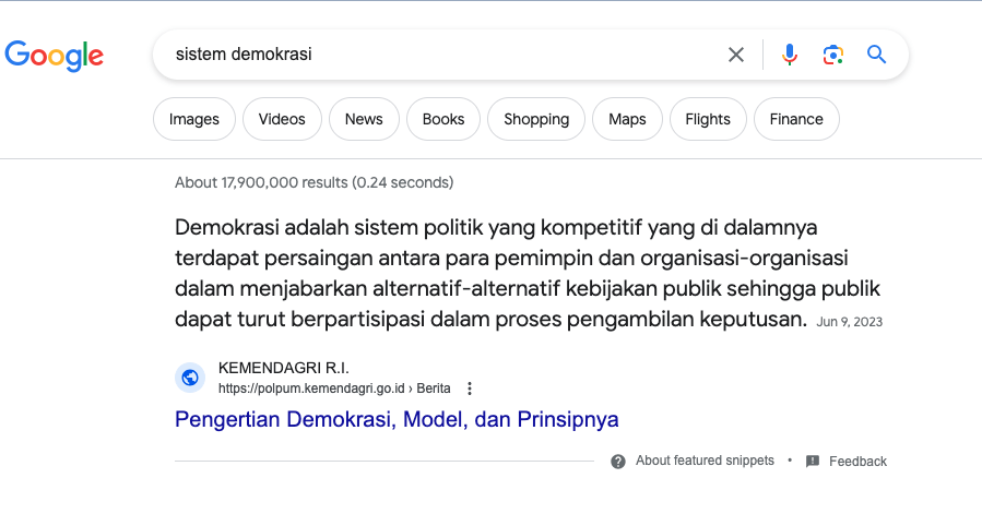 contoh kolom definisi featured snippet whello