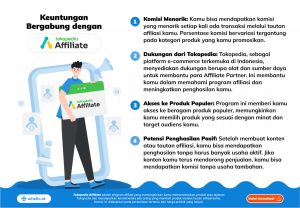 Cara Daftar Tokopedia Affiliate, Syarat Dan Keuntungannya