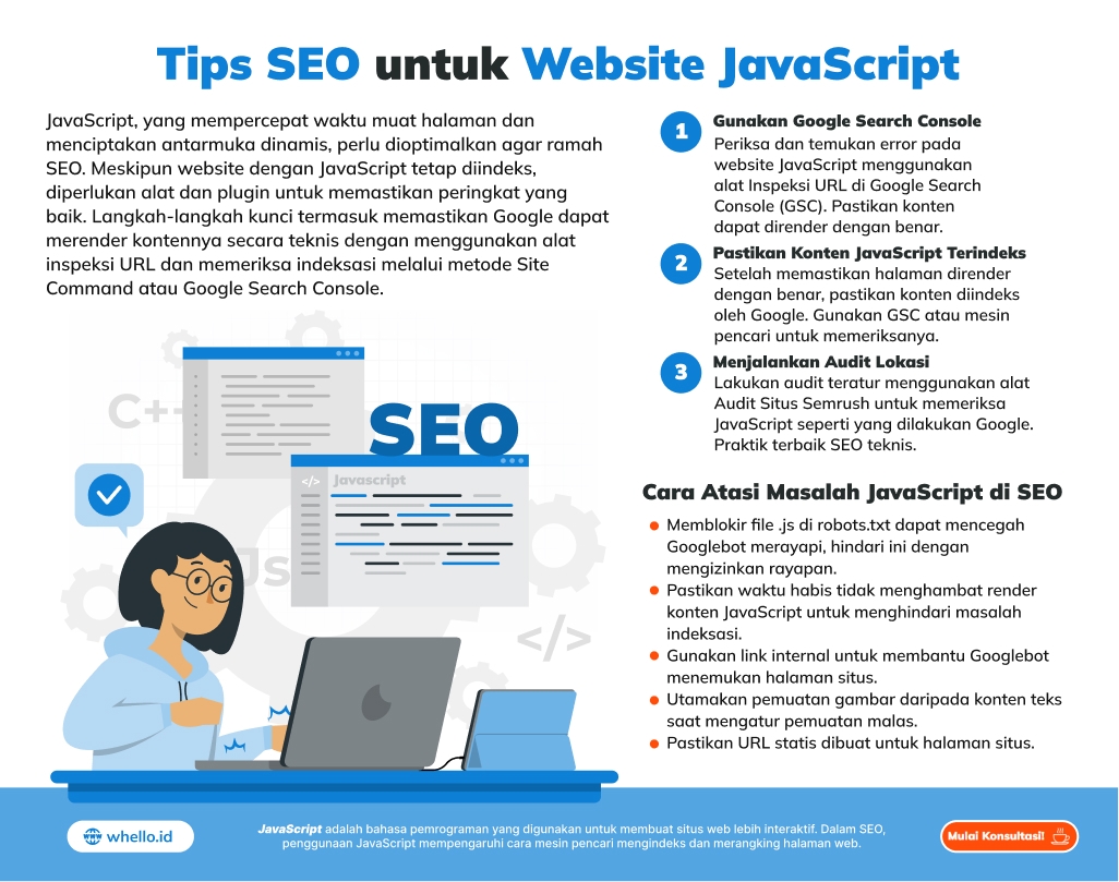 tips seo untuk website javascript
