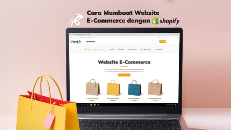 cara membuat website shopify