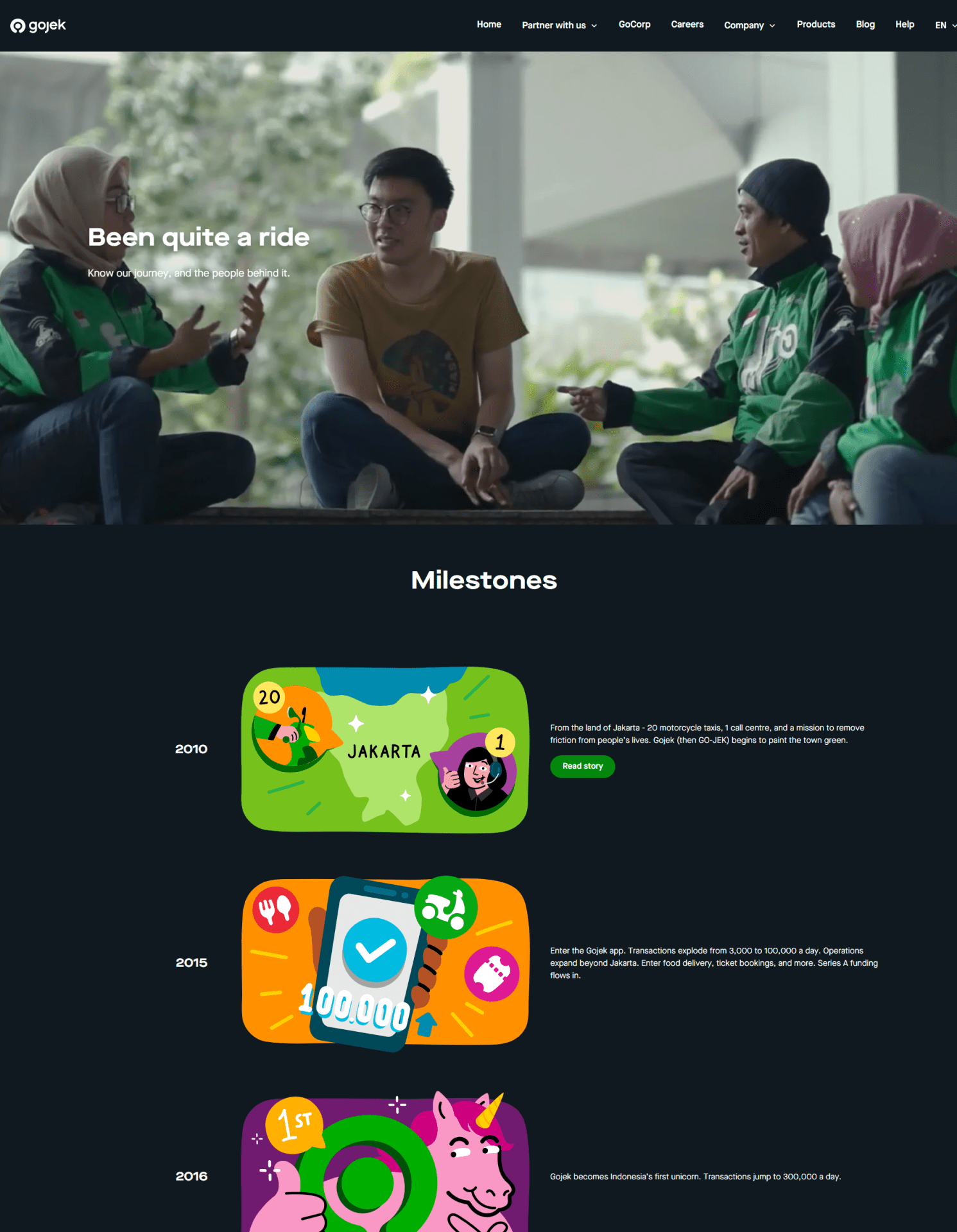 about us gojek