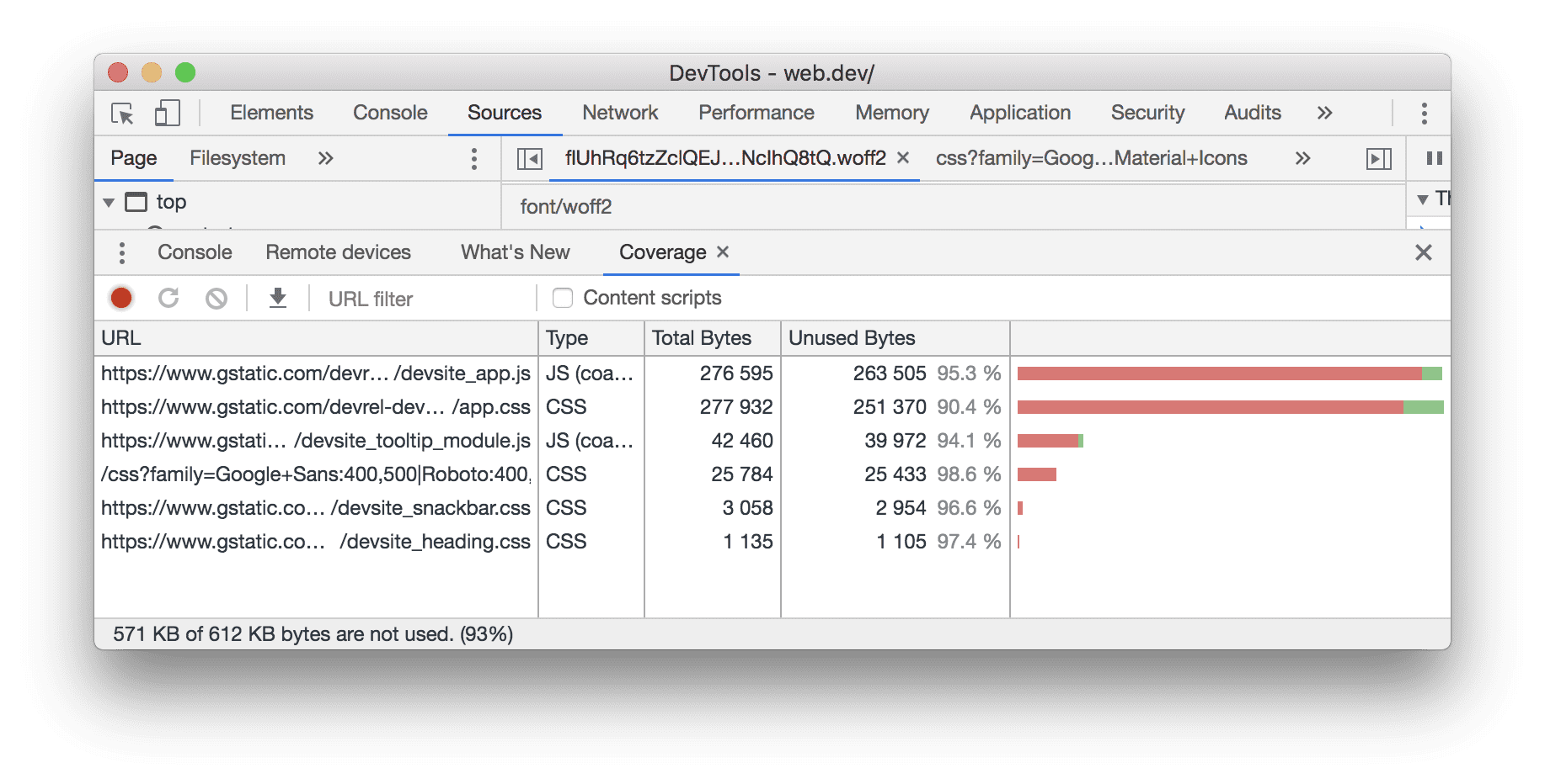 Chrome DevTools